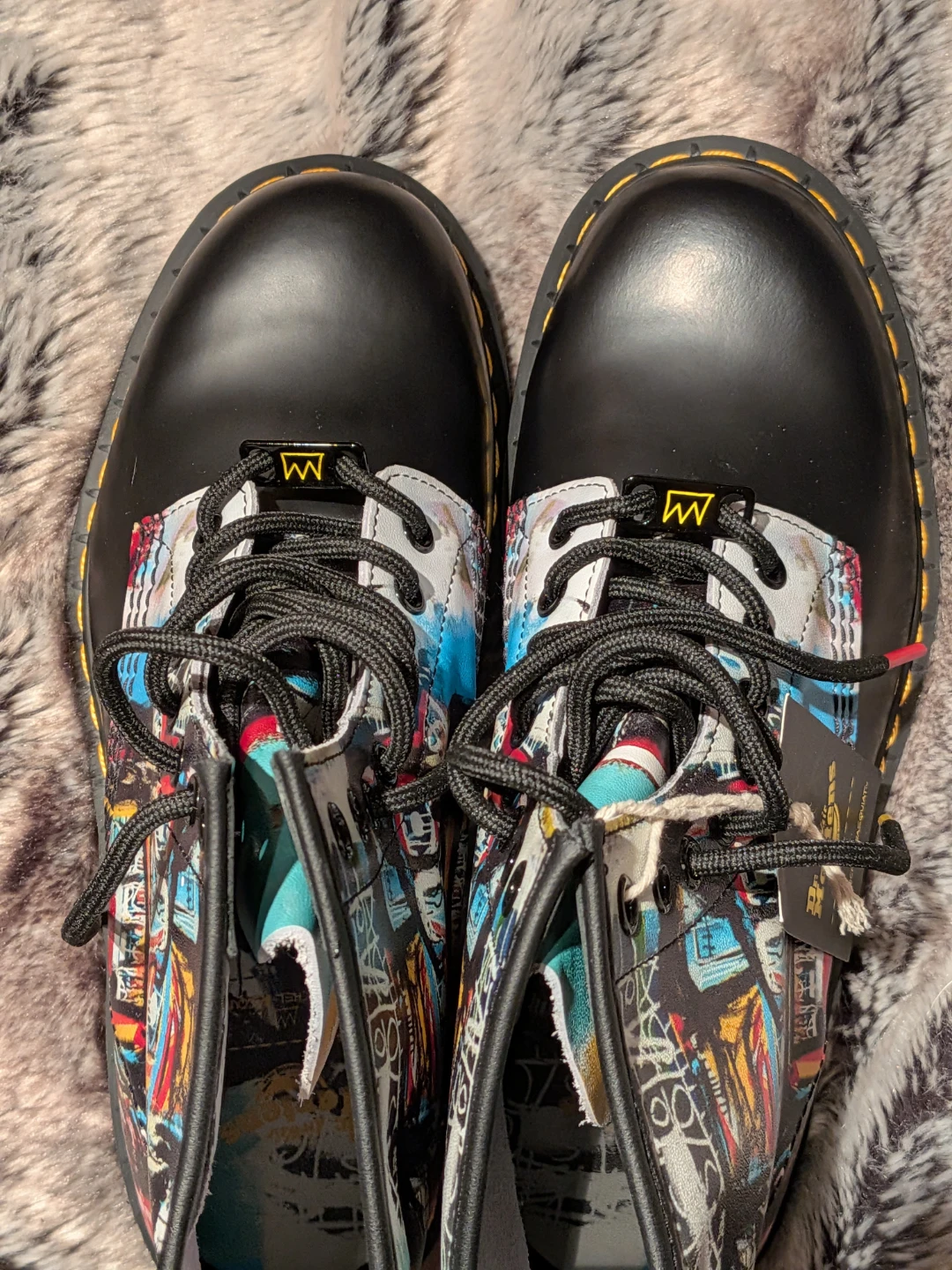 NWT Dr. Martens with Jean-Michel Basquiat Special Edition - photo 4