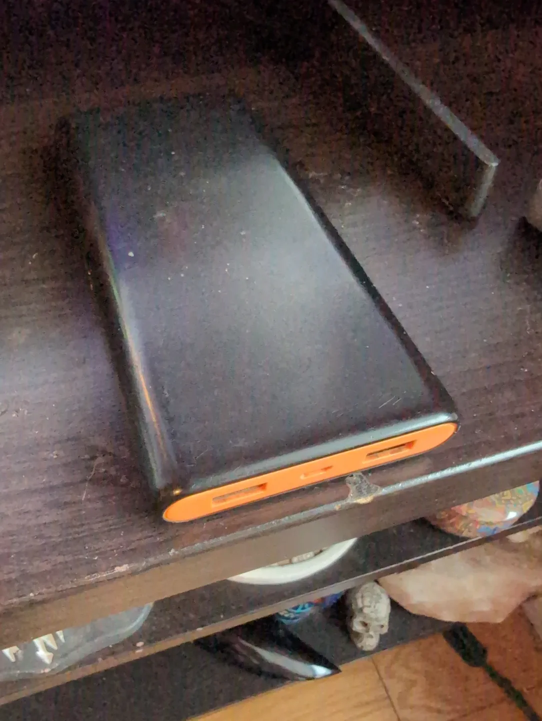 Portable Power Bank - Black & Orange image indicator(2)
