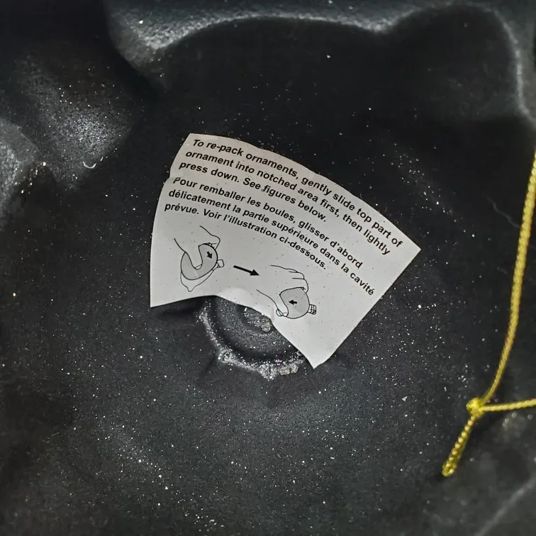 Red & Gold Christmas Ornaments #cleanout image indicator(10)