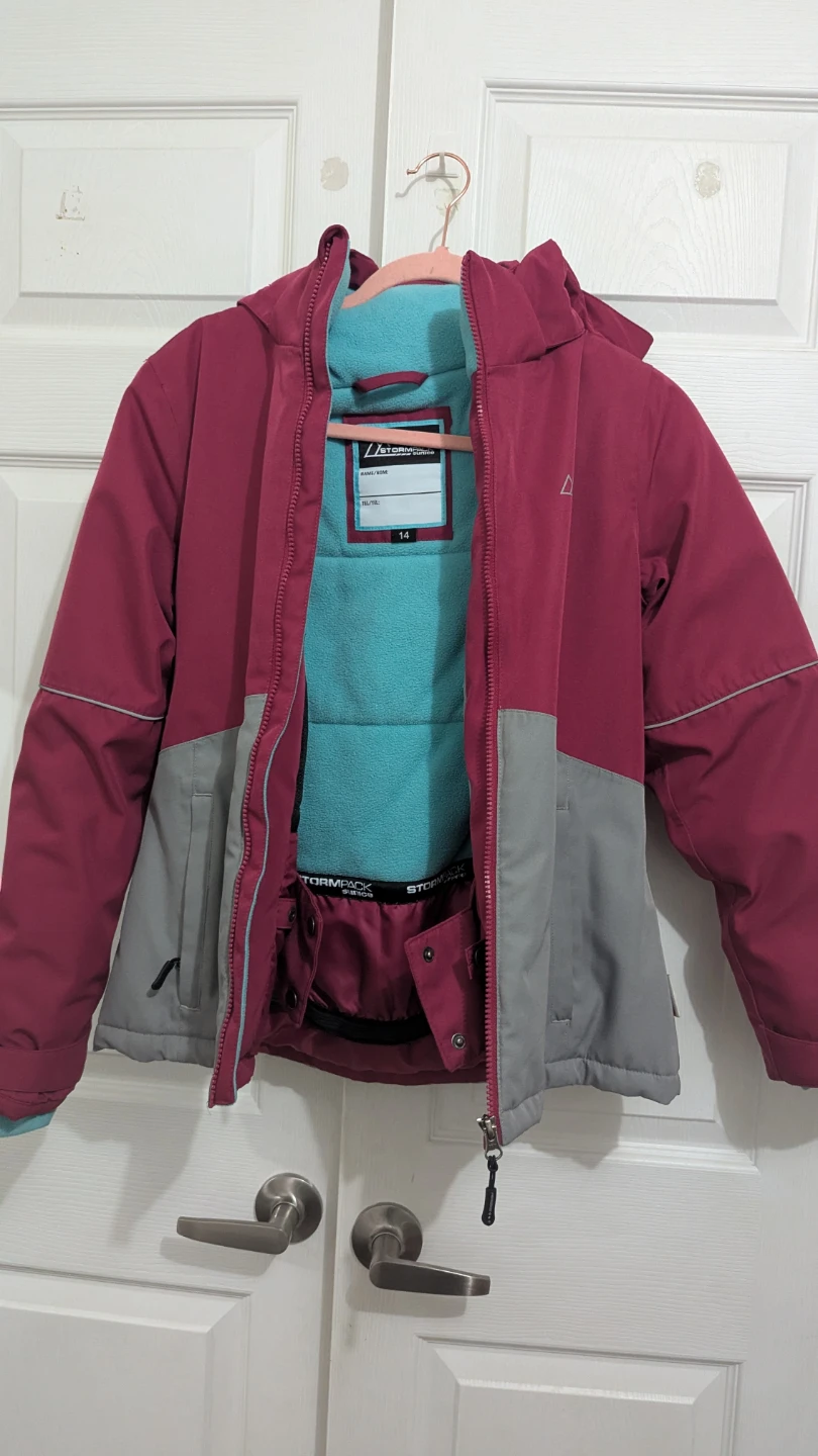 Storm Mountain Kids' Winter Jacket, Size 14 - photo 3