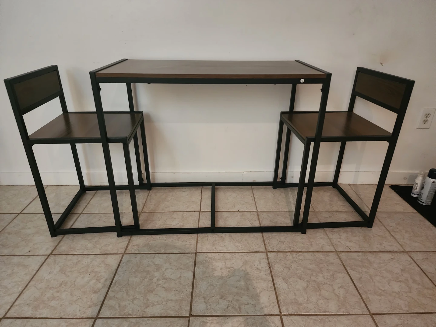 Space Saving Dining Table and Chairs Set - photo 4