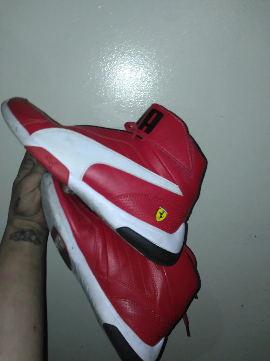 Puma Ferrari Race High Top Shoes - US 8