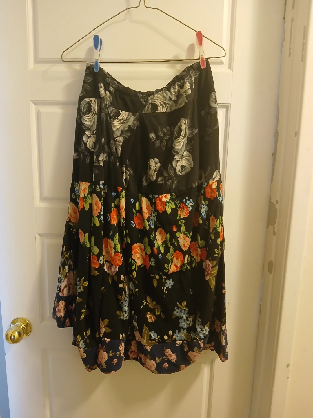 Floral Print Skirt