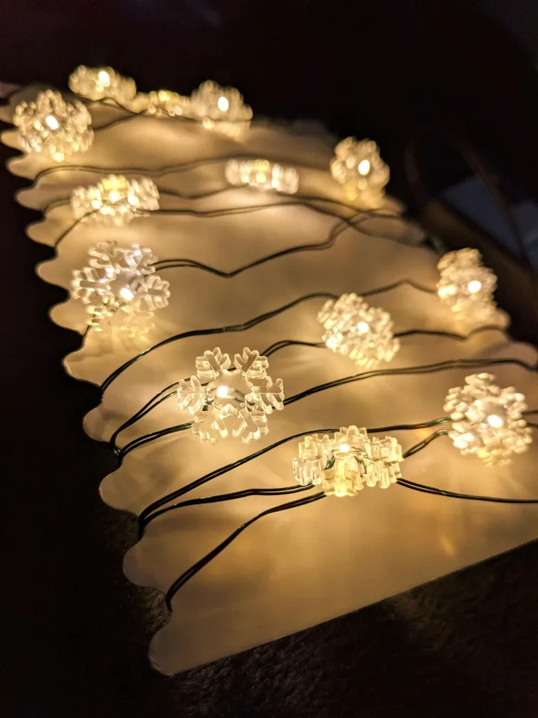 ✨NEW✨ Ashland LED Snowflake Crafting Lights - 8ft