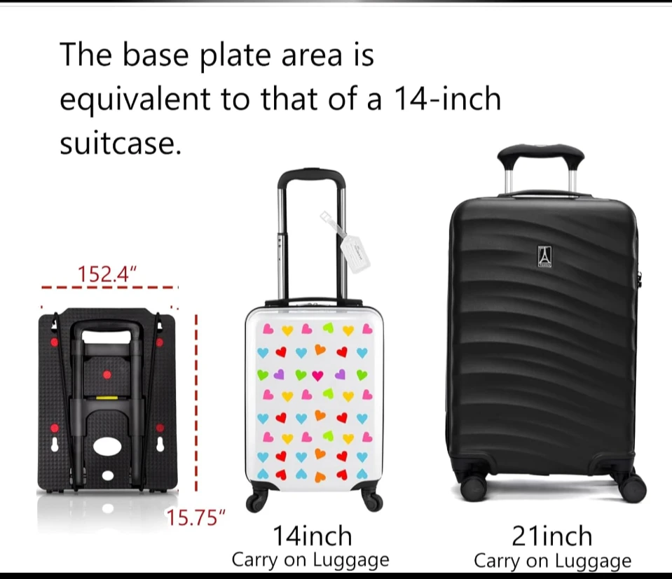 GiiFimTe Folding Luggage Cart - New! - photo 3