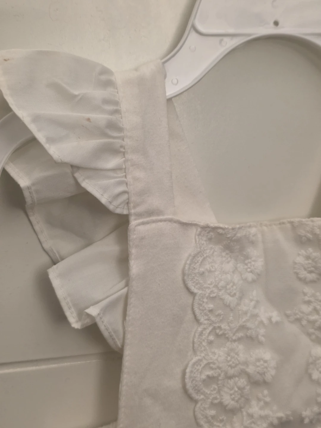 12 month Rey N Cooltry White Baby Romper - photo 2