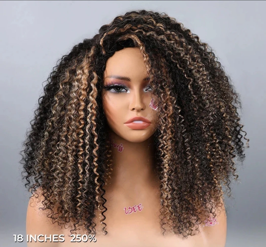 Isee Hair Curly Half Wig 18 inch - photo 4
