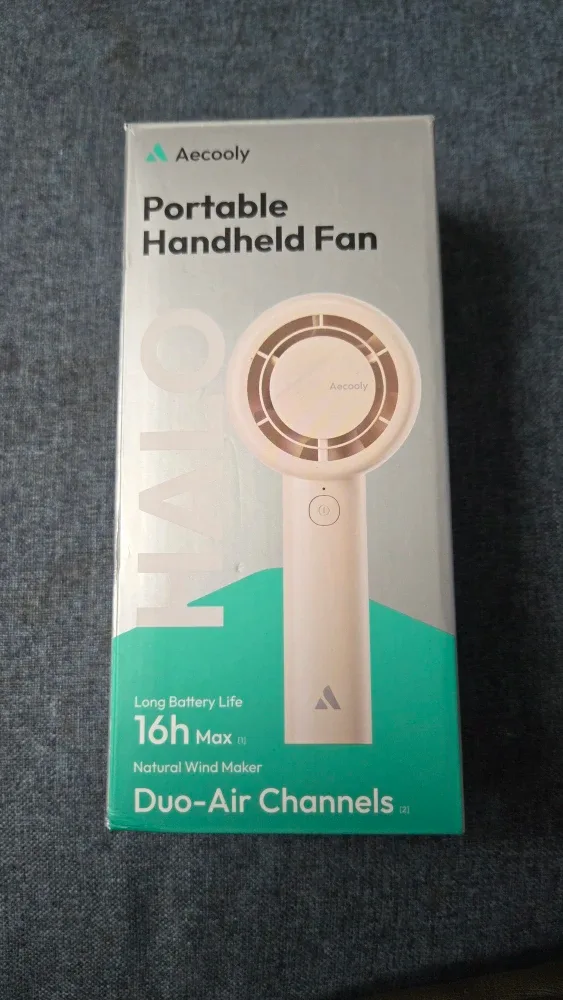 Aecooly Halo 01 Portable Handheld Fan - New! image indicator(5)
