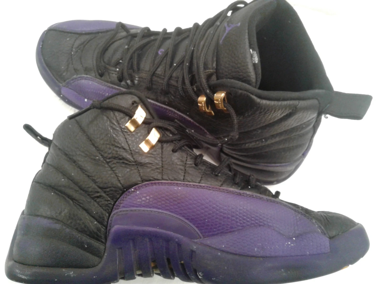 Air Jordan 12 Retro Black/Purple - photo 2