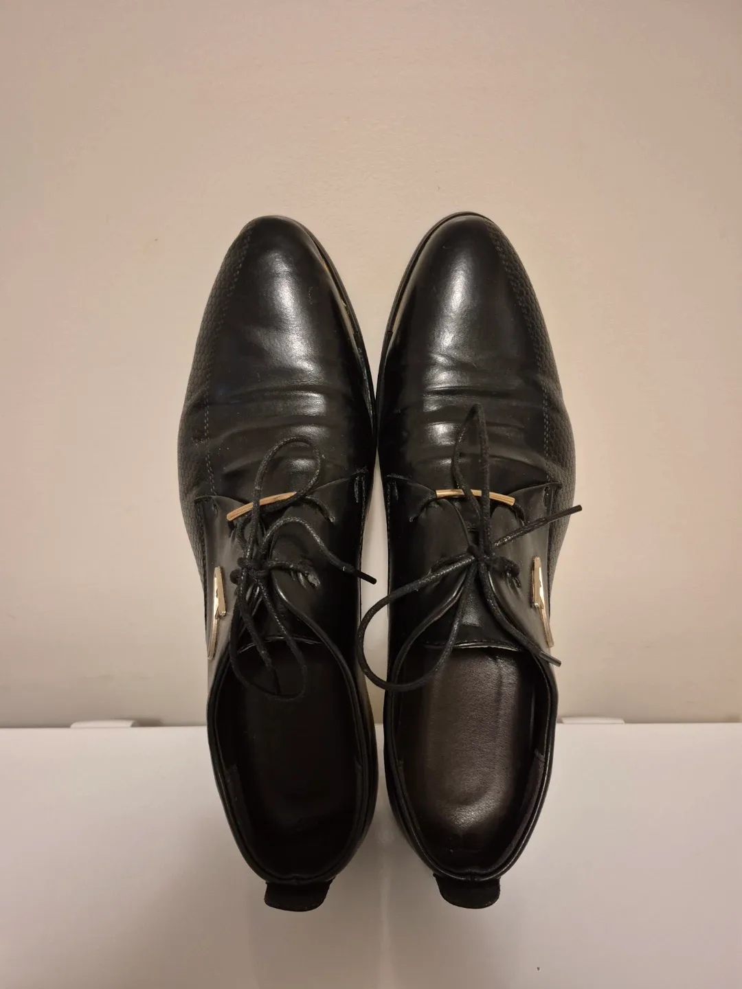 Men's Black Dress Shoes #Cleanout image indicator(6)