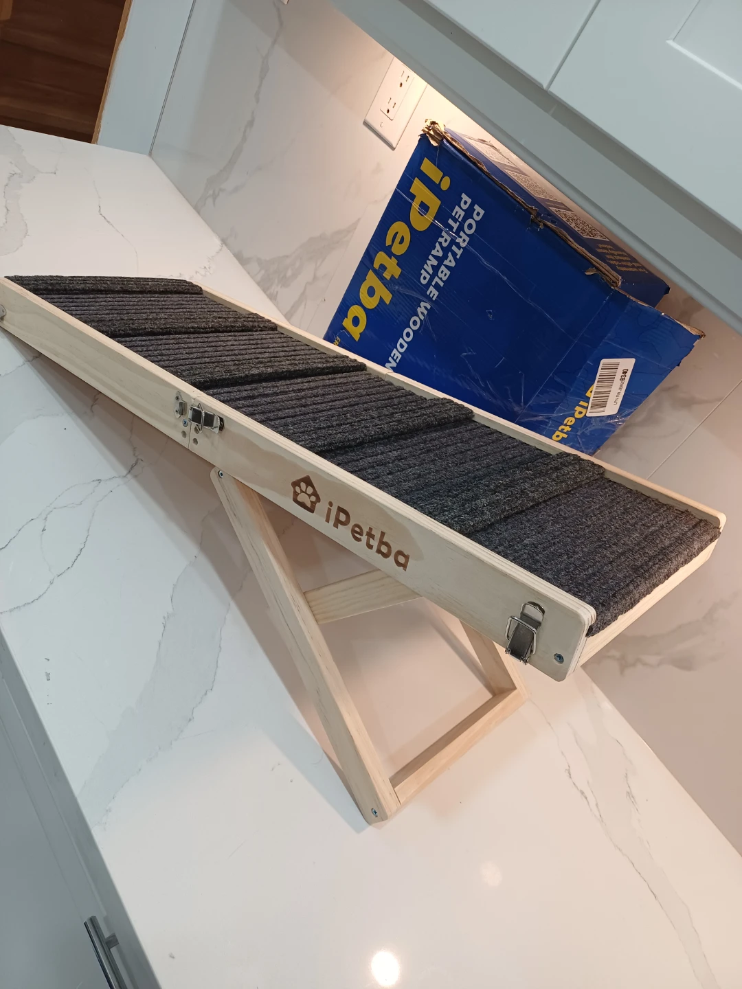 iPetba Portable Wooden Pet Ramp - photo 2