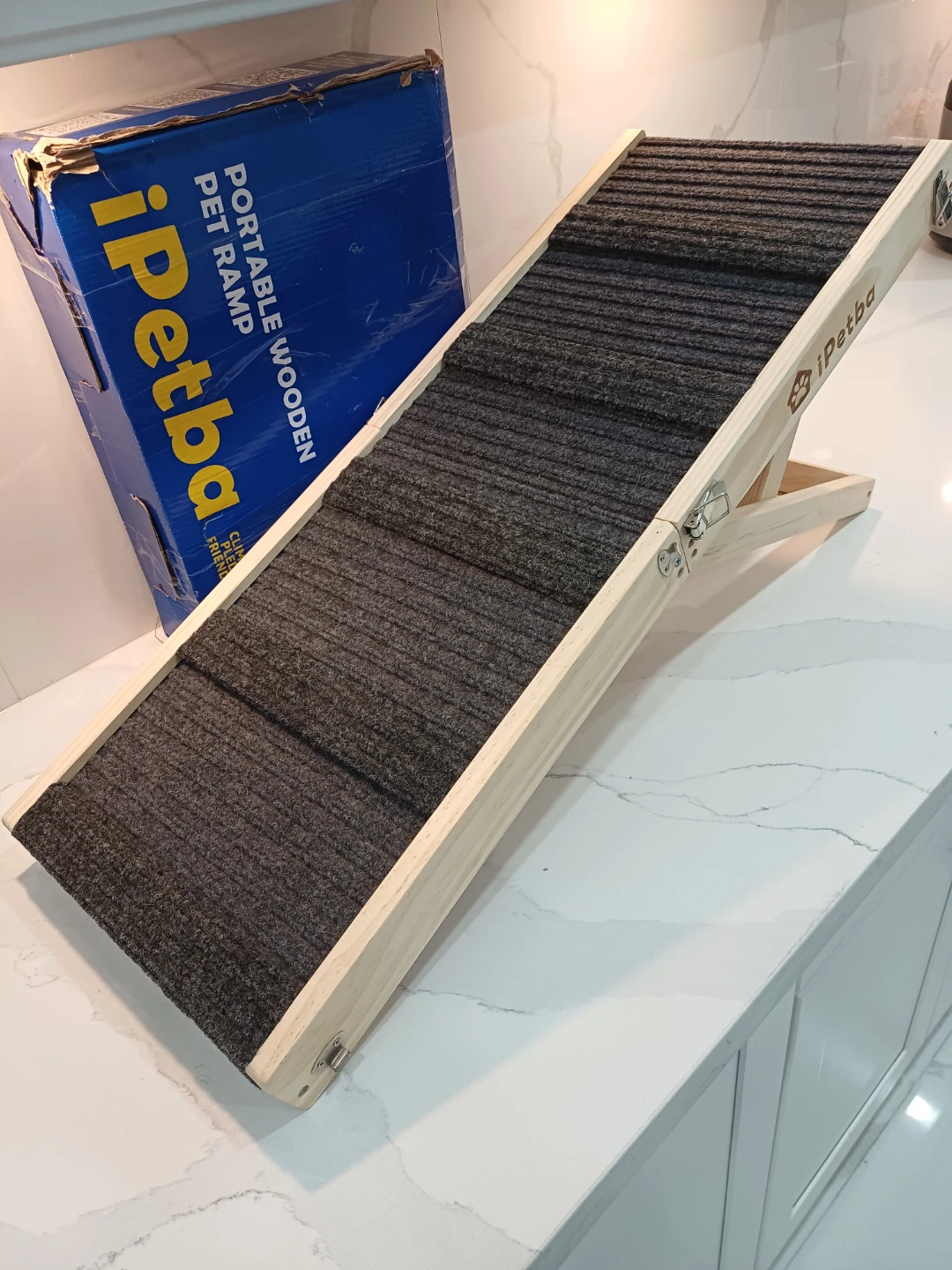 iPetba Portable Wooden Pet Ramp - photo 3