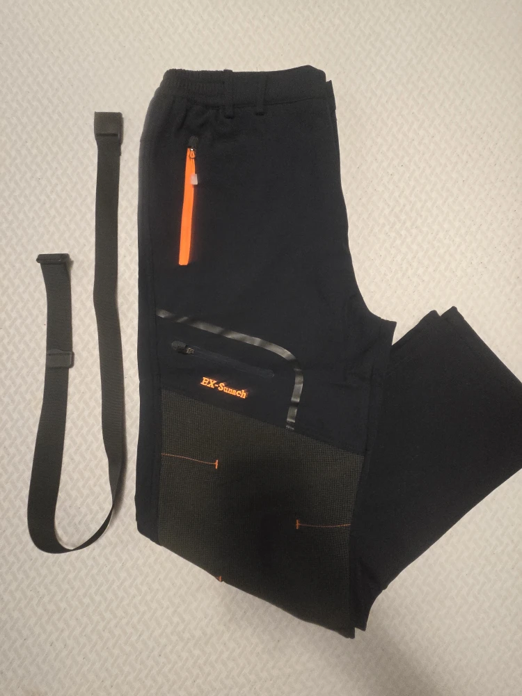 EX-Sunach Black Hiking Pants w/ Belt - photo 2