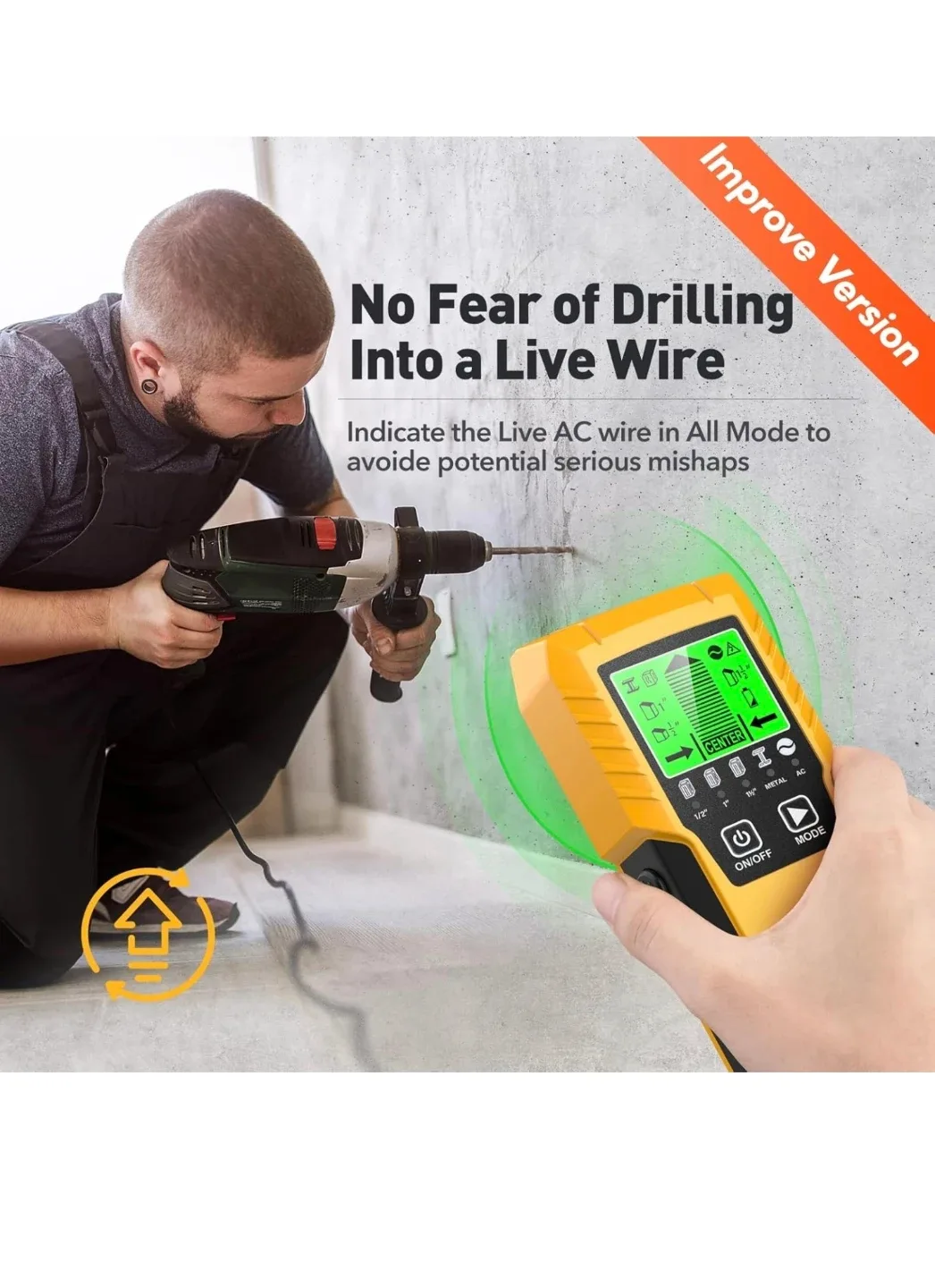 Stud Finder - 5 in 1 image indicator(6)