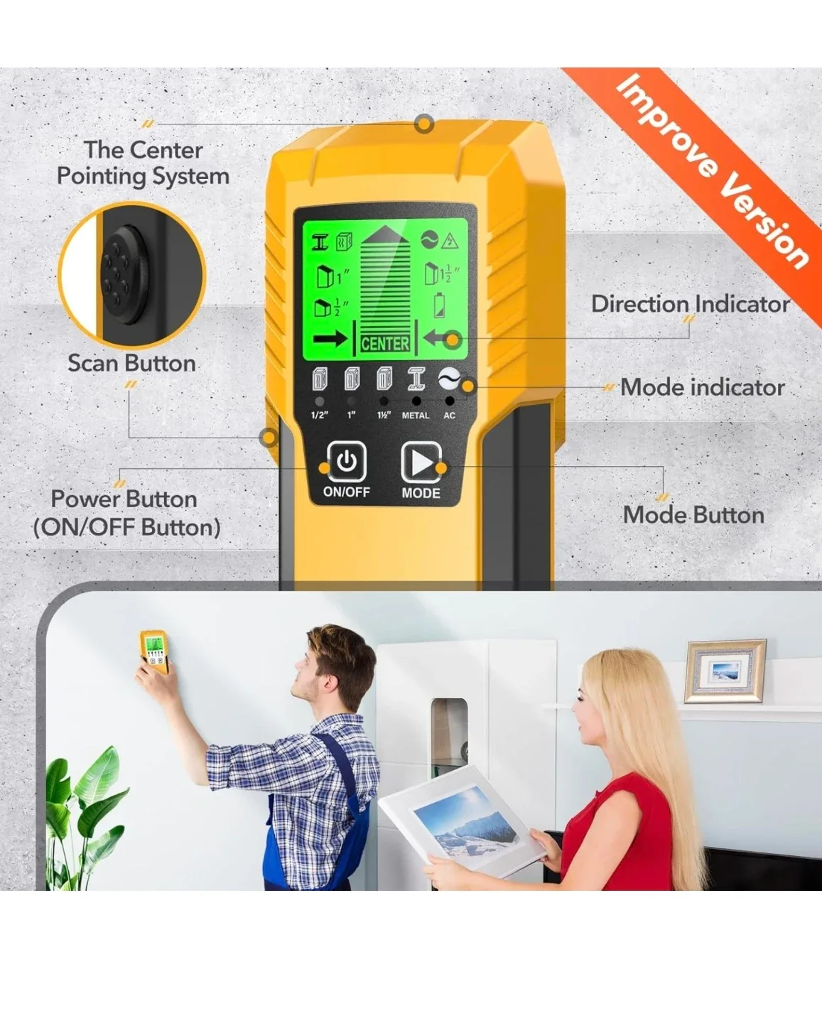 Stud Finder - 5 in 1 image indicator(7)