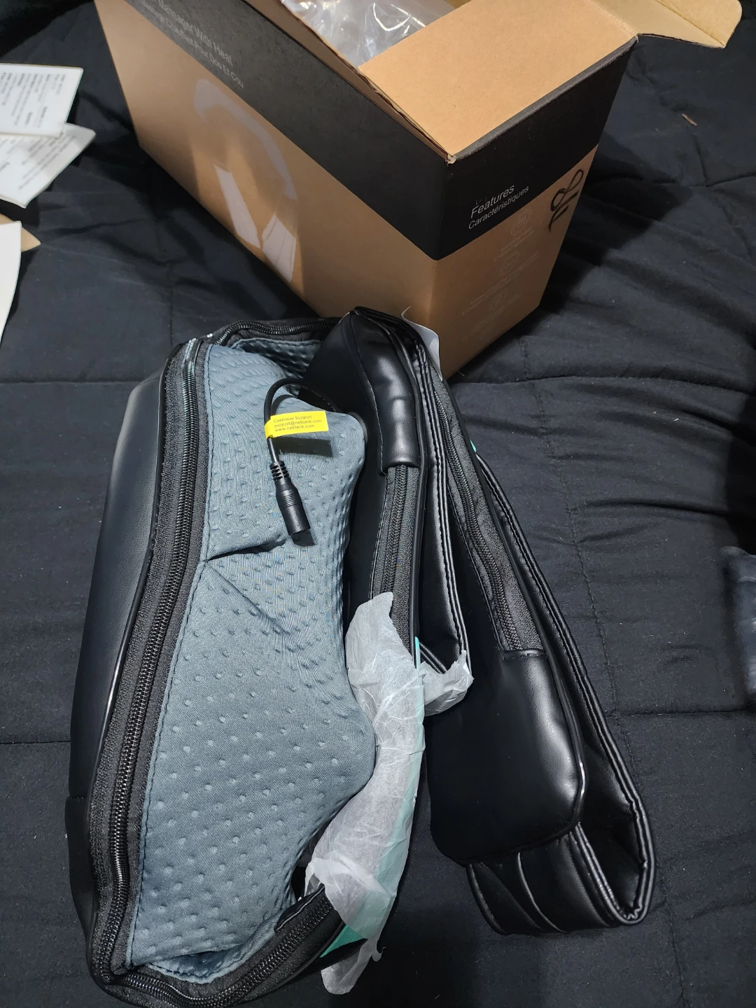 Nekteck Neck and Back Massager with Heat - photo 4