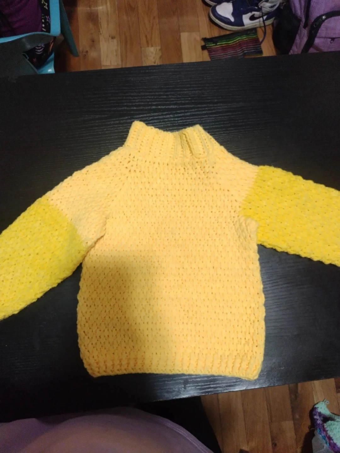 Yellow Knit Sweater