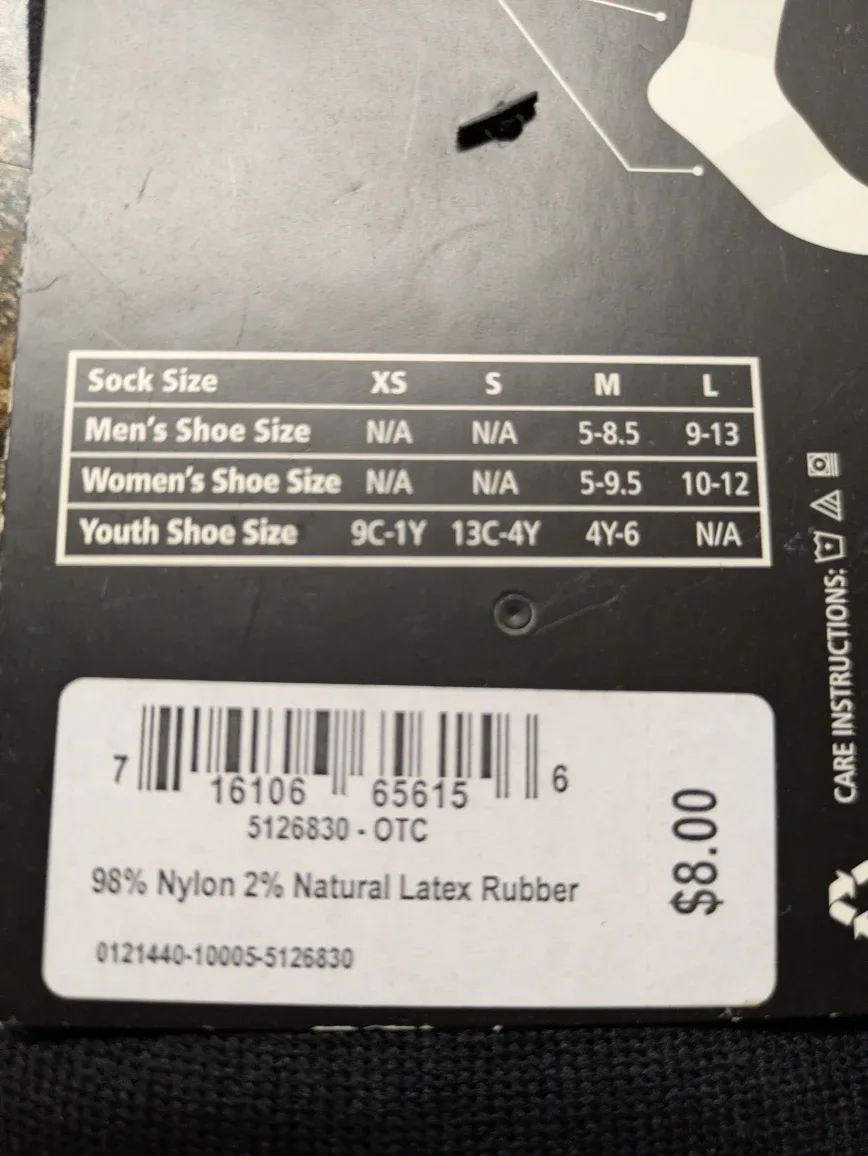 Adidas Soccer Metro Sock - Size Small #Cleanout image indicator(3)