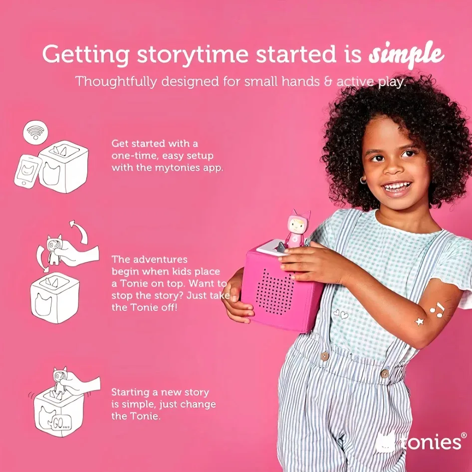 Toniebox Starter Set Blue & Pink Available image indicator(6)