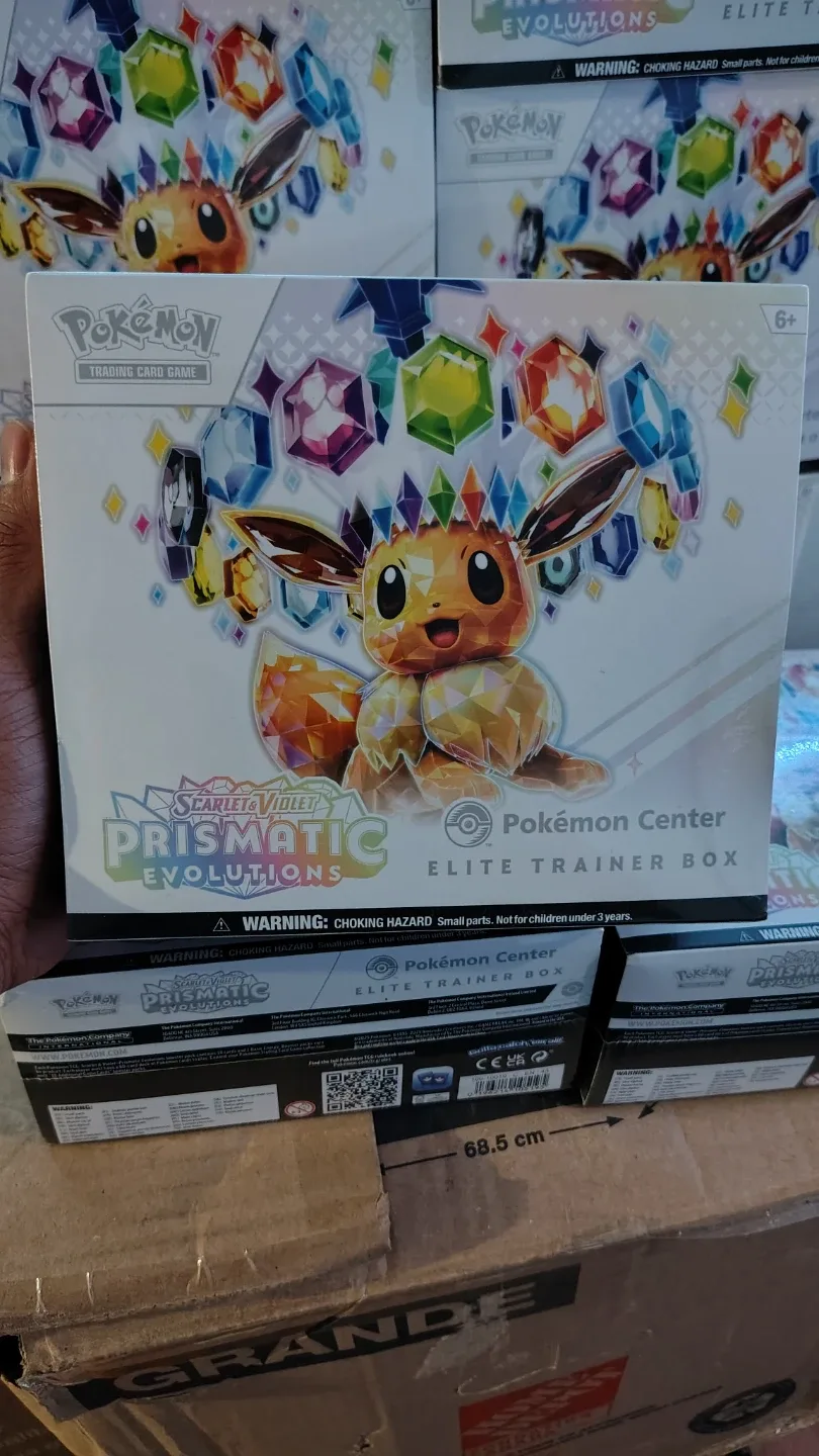 New Pokémon TCG: Scarlet & Violet - Prismatic Eevee Elite