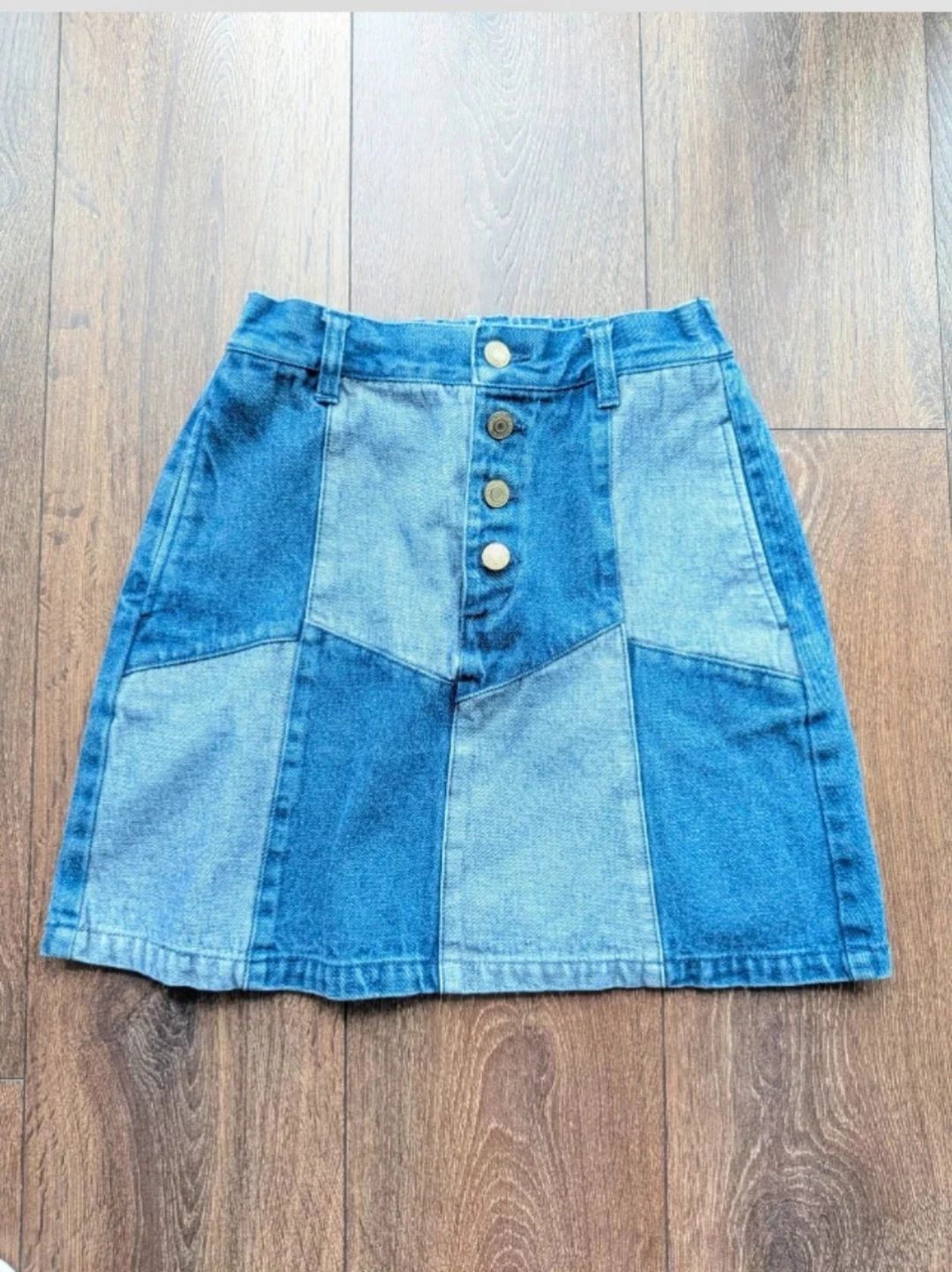 Denim Mini Skirt