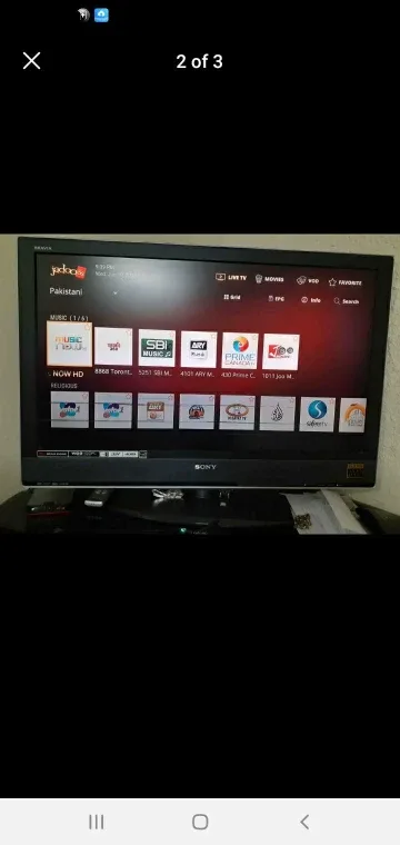 Sony Bravia TV & Black TV Stand image indicator(2)