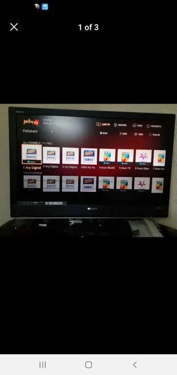 Sony Bravia TV & Black TV Stand image indicator(5)