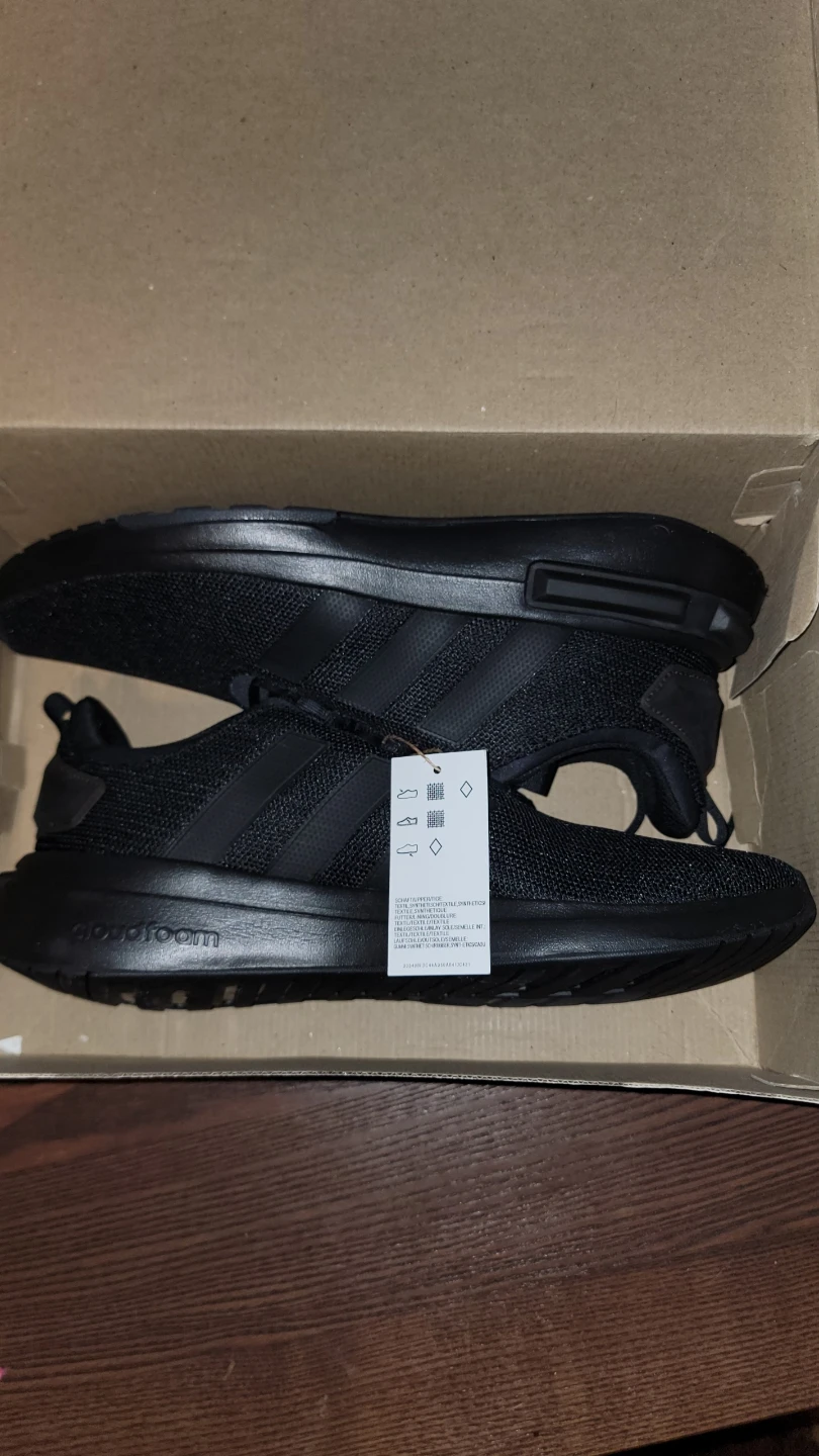 Adidas Lite Racer CLN 2.0 Black - Men's 12 - photo 4