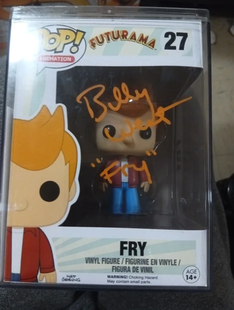 Funko Pop! Animation Futurama - Fry #27 (Signed)