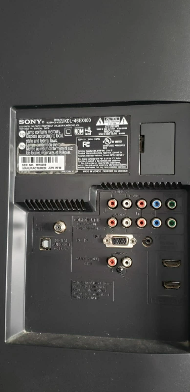 Sony Bravia KDL-46EX400 46" LCD TV + Remote - photo 3