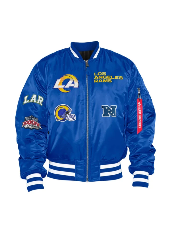 Alpha Industries Los Angeles Rams Bomber Jacket