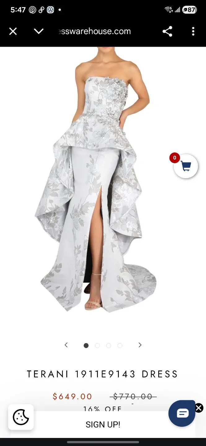 Terani Couture Evening Dress 1911E9143 image indicator(2)