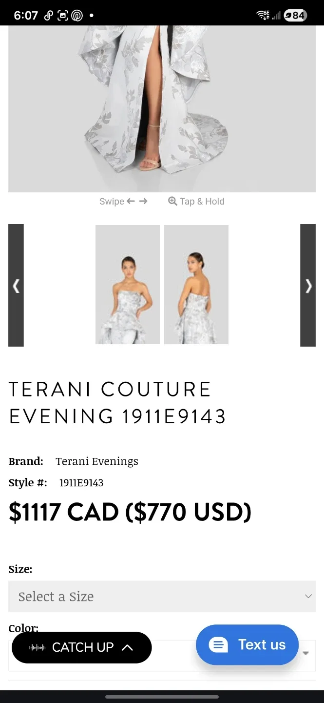 Terani Couture Evening Dress 1911E9143 image indicator(3)