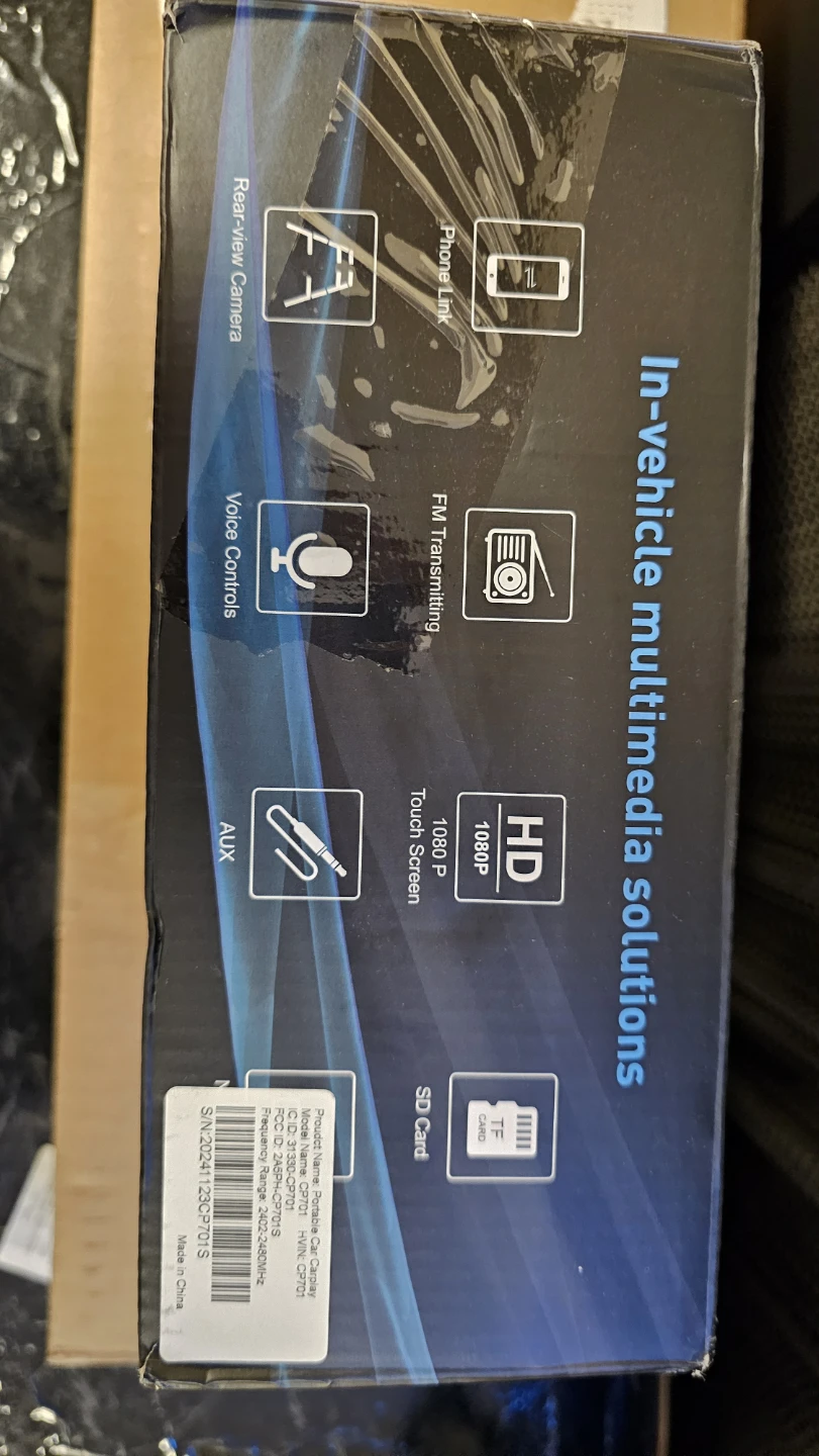 Carpuride 9" Touch Screen 4K Dash Cam - Carplay / Android auto - photo 2