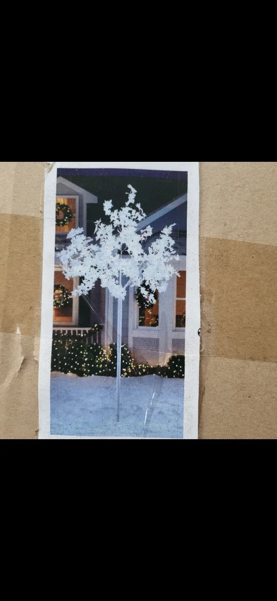 White Decorative LED Tree