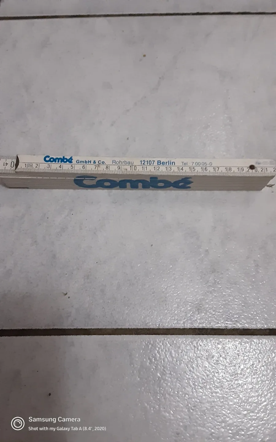 Combe GmbH Folding Ruler
