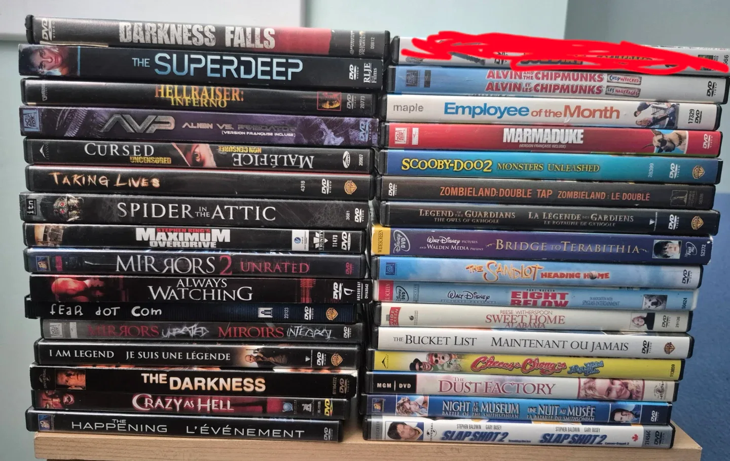 Dvds, Bluerays & TV series image indicator(2)