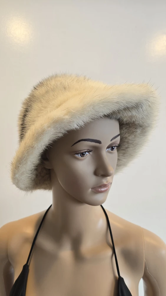 Mink Fur Hat small #Cleanout - photo 4