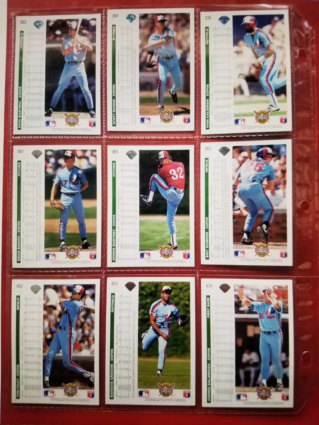 Montreal Expos Baseball Cards image indicator(2)