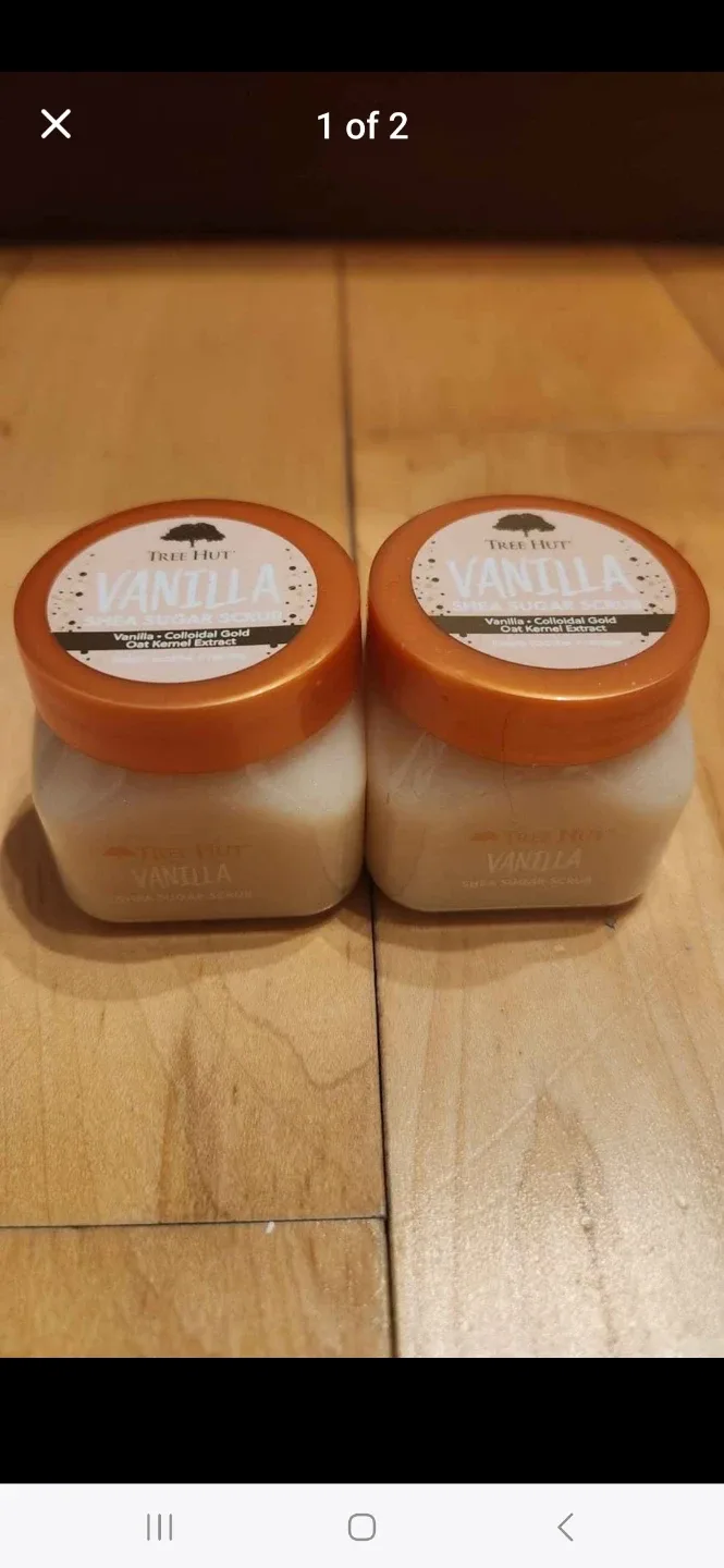 Tree Hut Vanilla Shea Sugar Scrub Samples