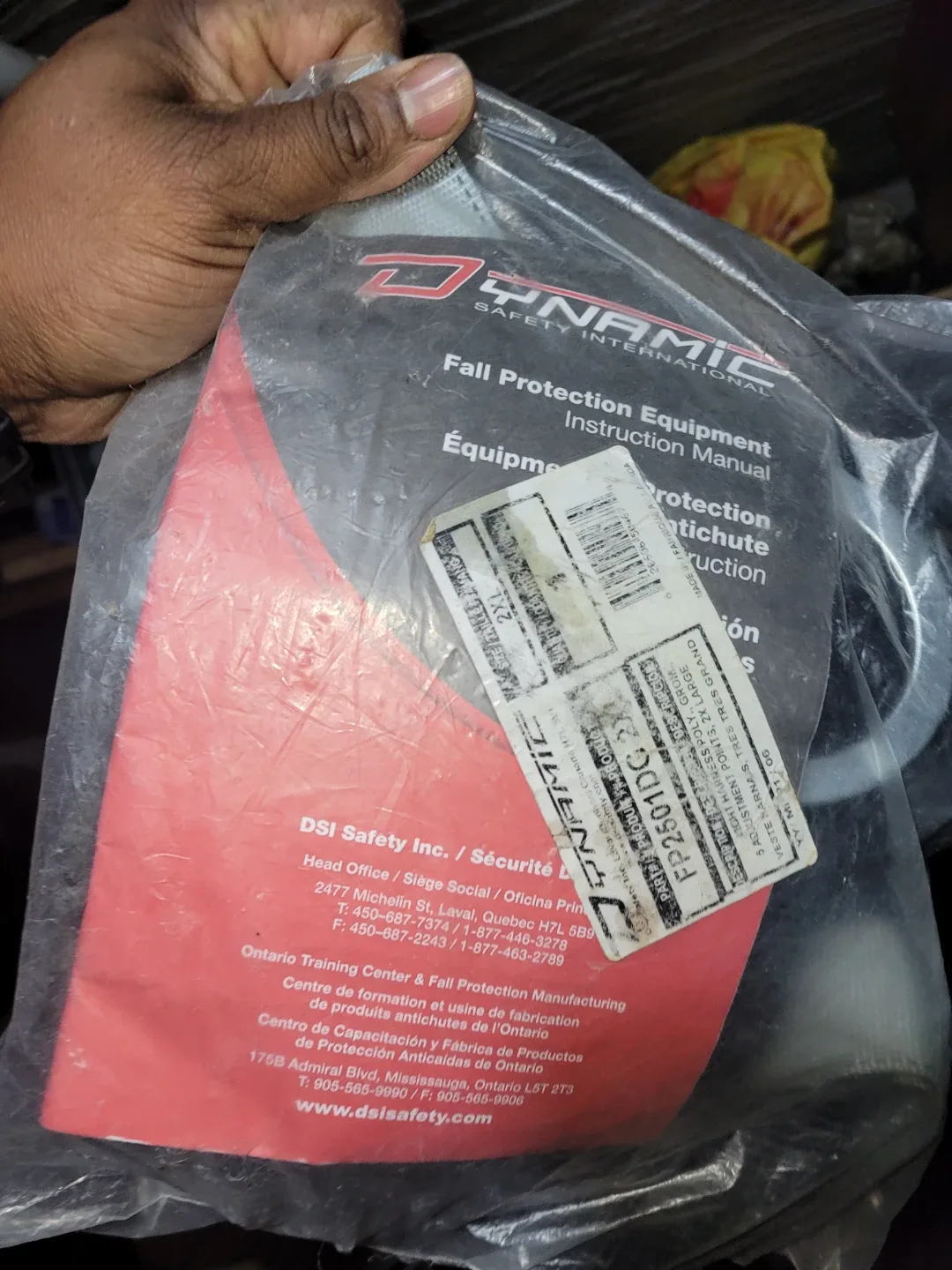 Dynamic Safety Harness 2XL