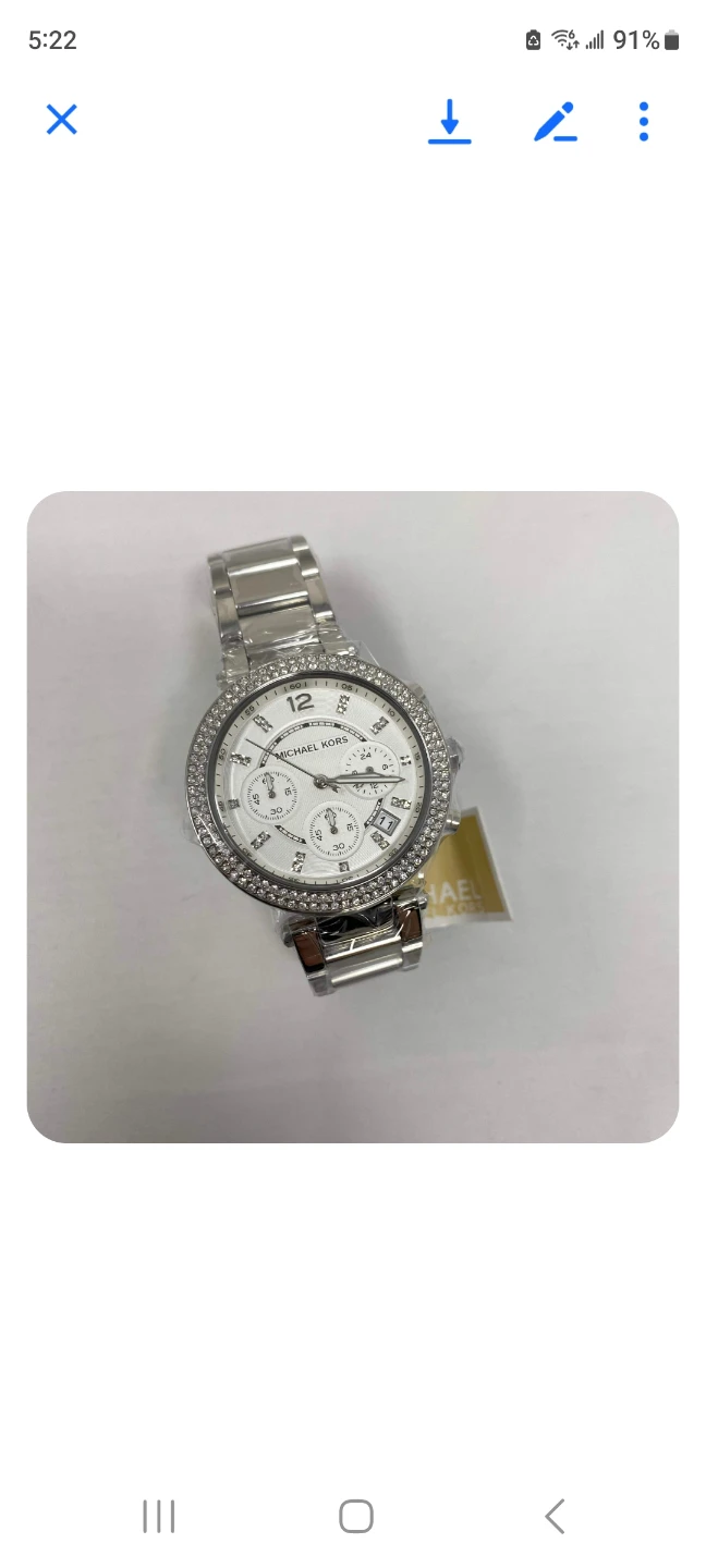 Michael Kors Silver Watch