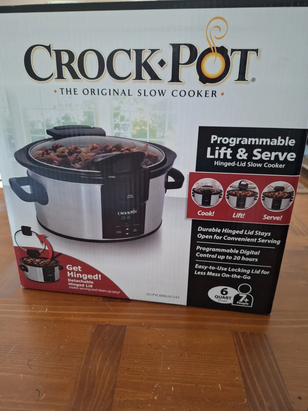 Crock-Pot 6-Quart Programmable Slow Cooker