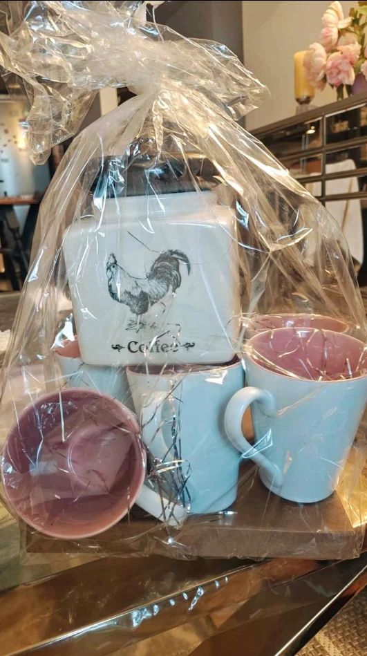 Brand NewCoffee Canister Set with Mugs