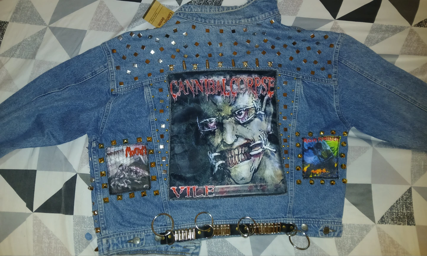 Custom Denim Jacket XL - photo 2