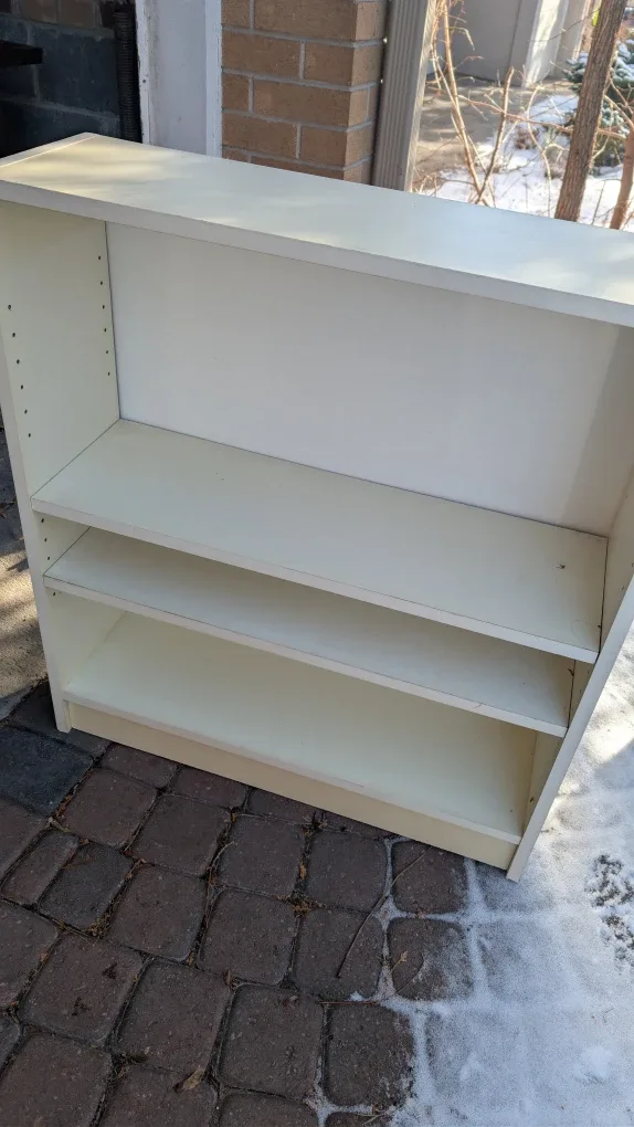 White Bookcase