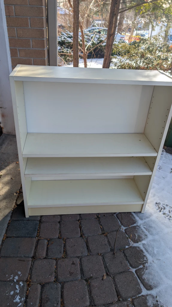 White Bookcase - photo 4