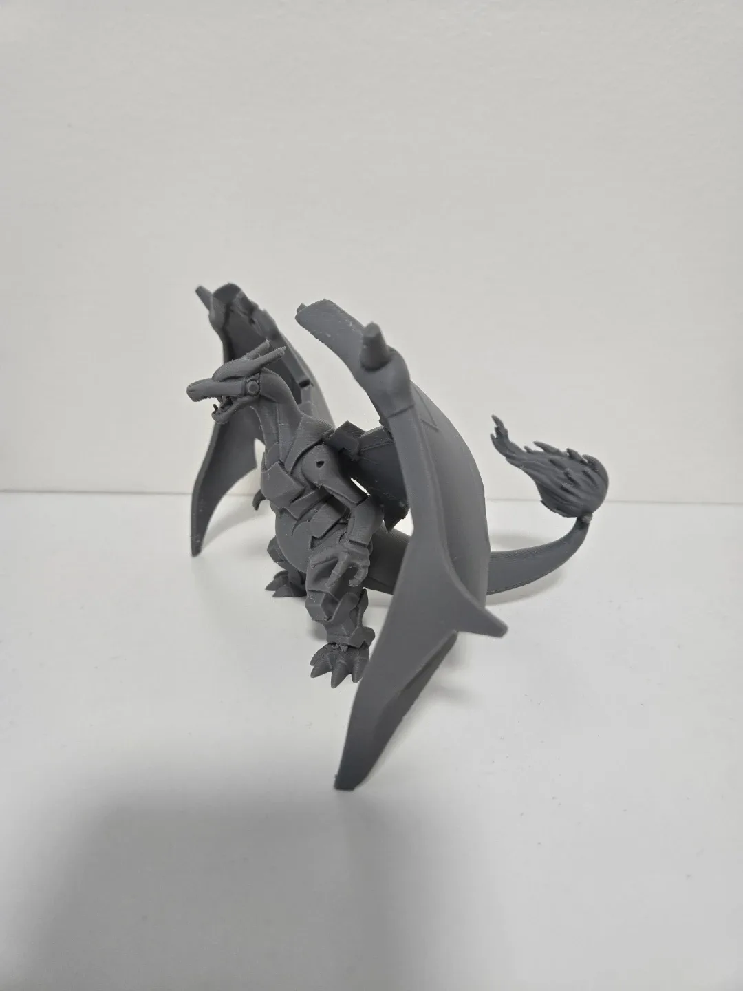 3D Printed Charizard Figurine - Grey image indicator(2)