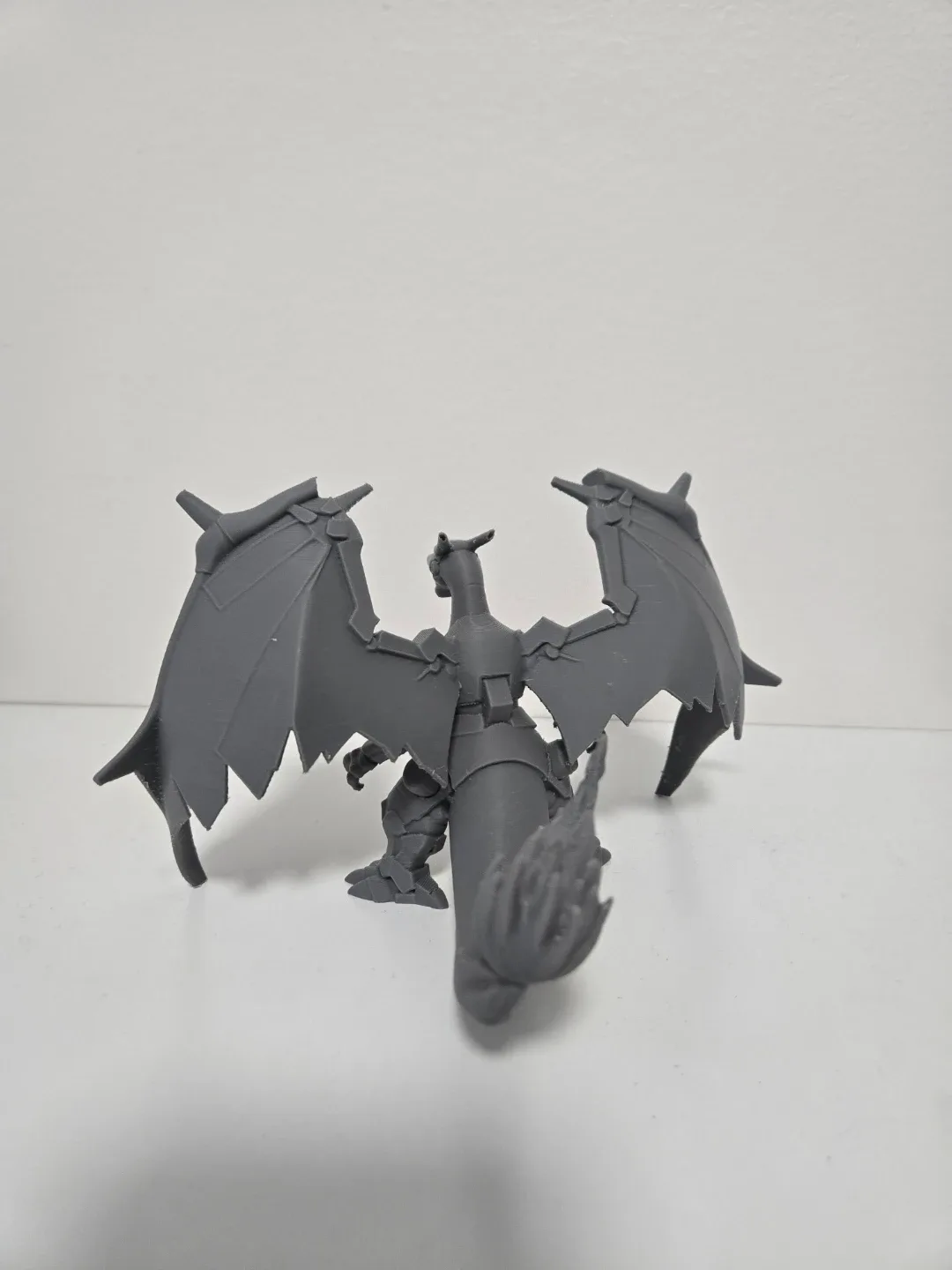 3D Printed Charizard Figurine - Grey image indicator(3)