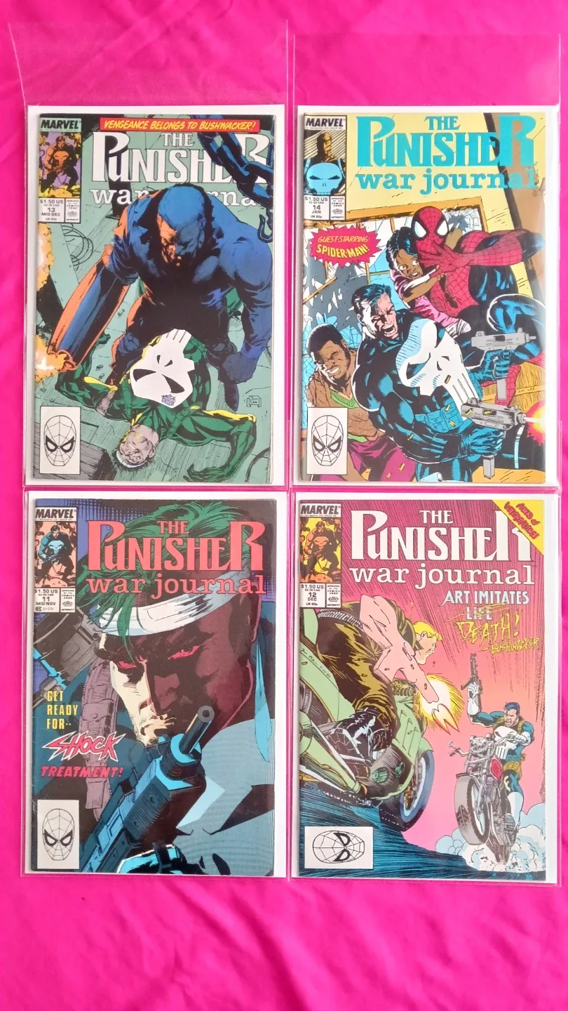 The Punisher War Journal Comic Book Lot image indicator(2)
